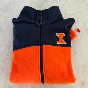 University of Illinois fleece jacket - M